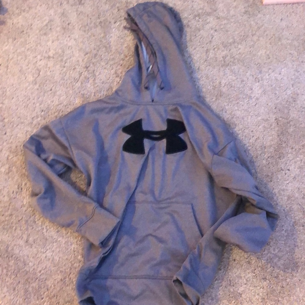 Purple under armor hoodie